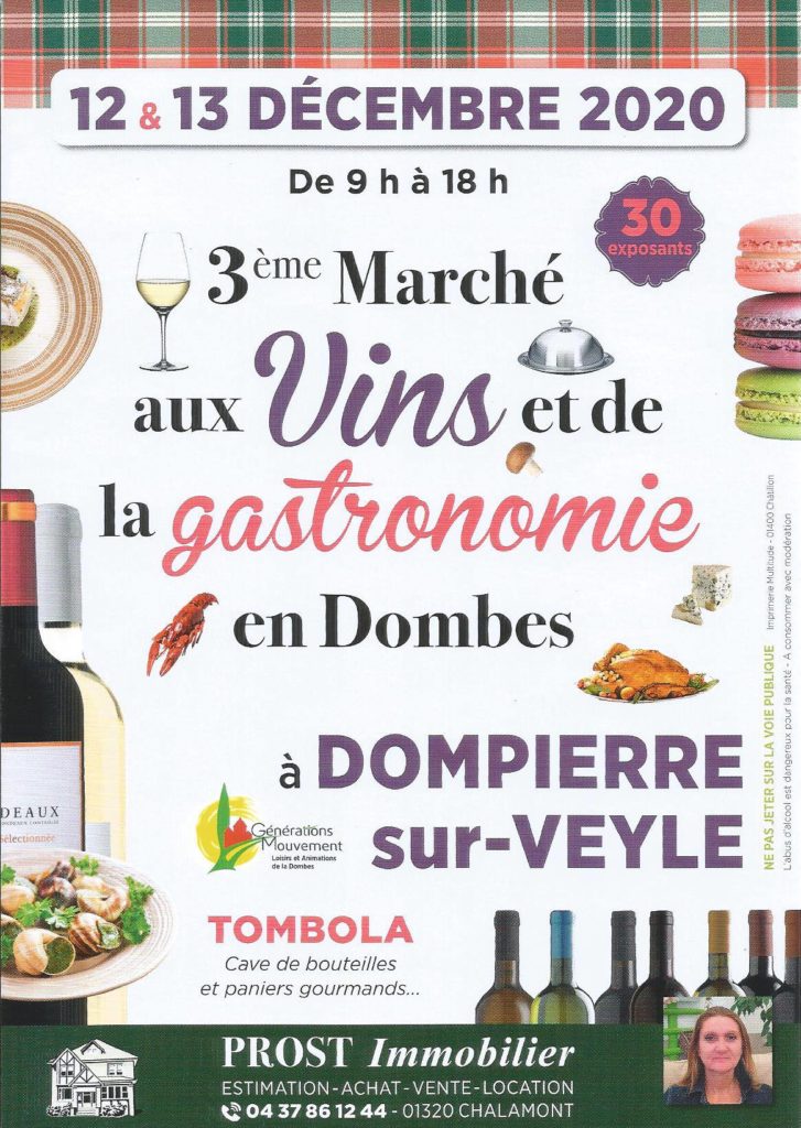 3eme salon du vin et de la gastronomie en dombes, Dompierre sur Veyle